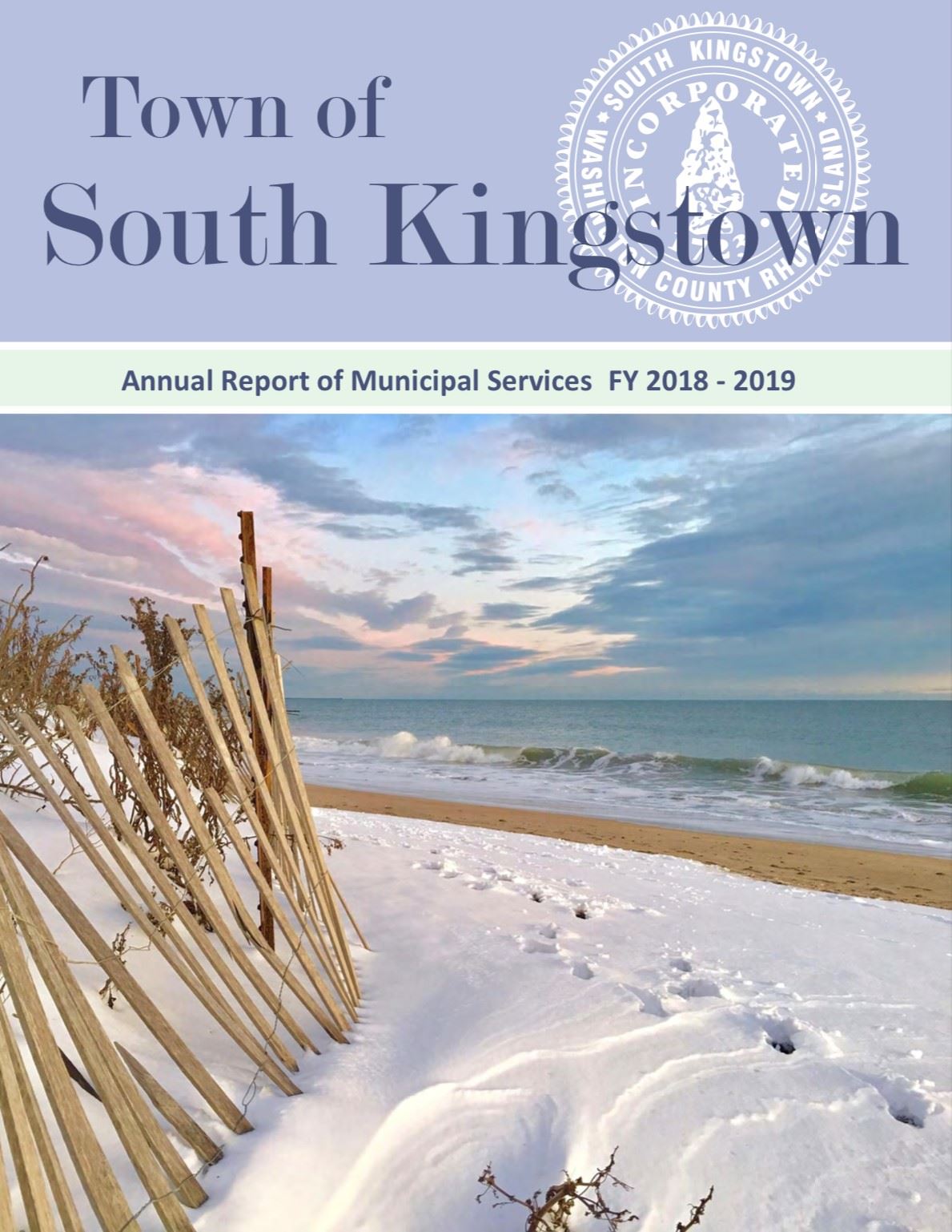 FY 2018-2019 Annual Report Cover